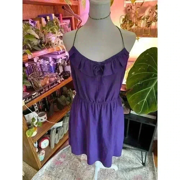 BCBG l Generation Spaghetti Strap Purple Dress l SIZE SMALL - Picture 1 of 8